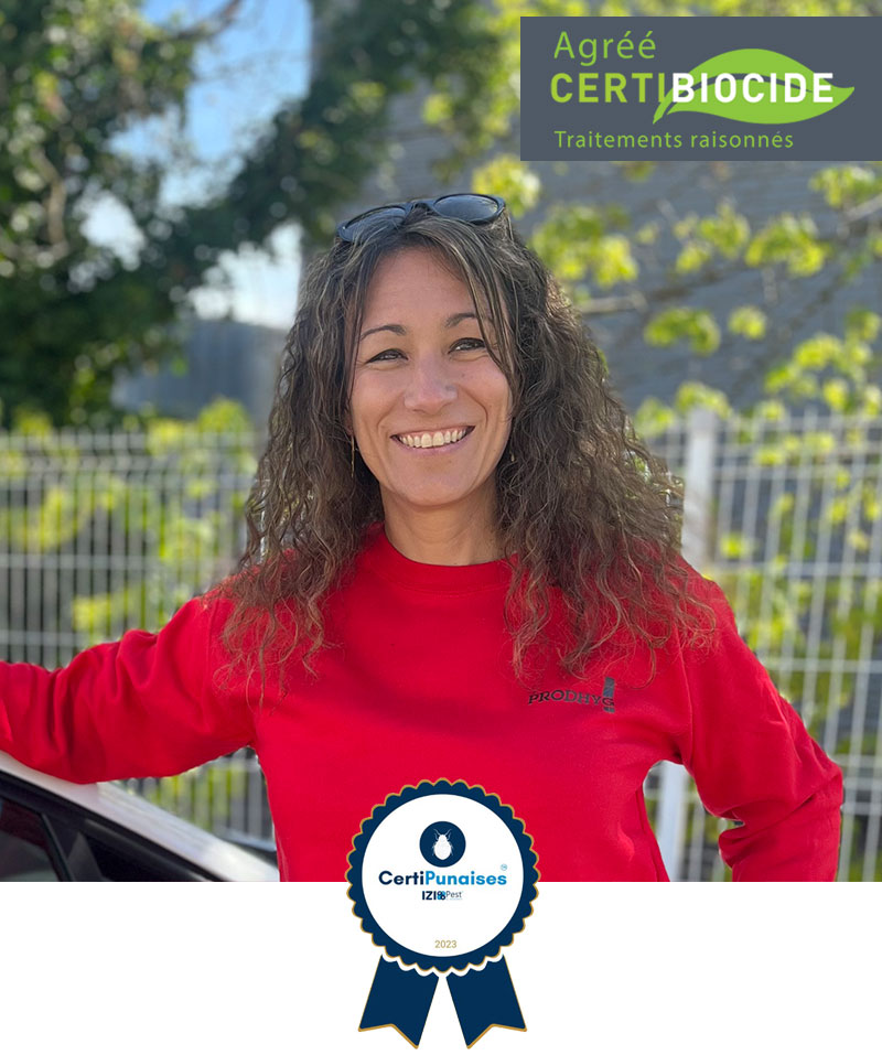 Manon<br />Gérante Certification Biocide & Punaises