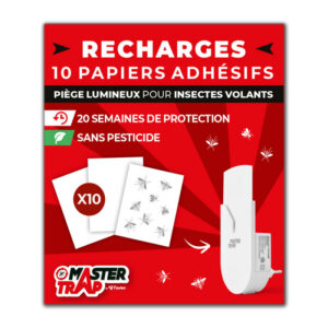 Recharge pièges lumineux insectes volants